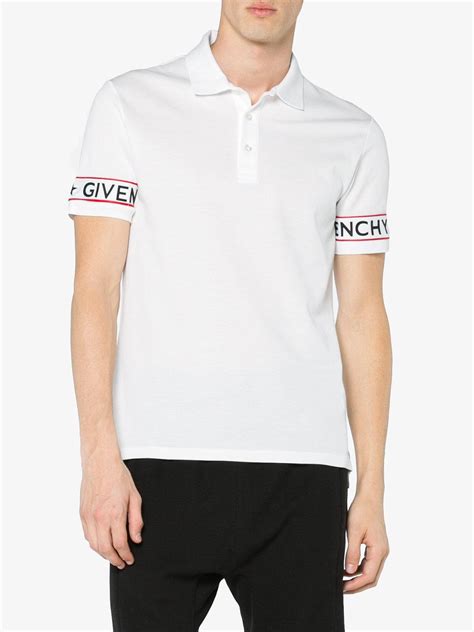 givenchy logo webbing polo shirt|givenchy polo shirt sale.